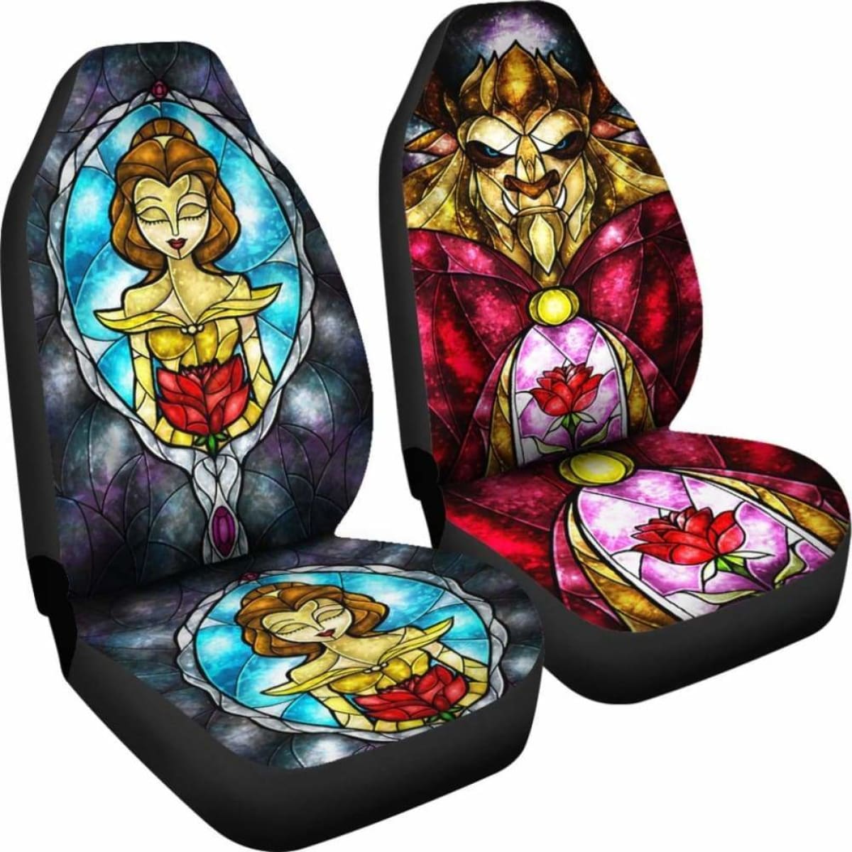 Beauty And The Beast 2018 Seat Covers 101719 Universal Fit