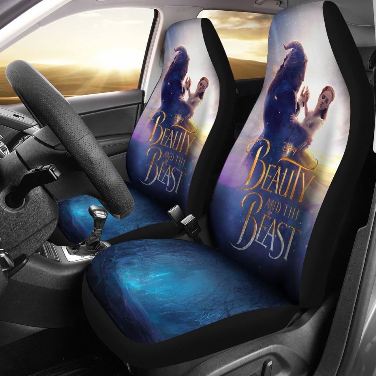 Beauty Dance With The Beast Car Seat Covers Nh06 Universal Fit 225721