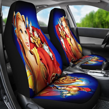 Beauty n The Beast Car Seat Covers  111130
