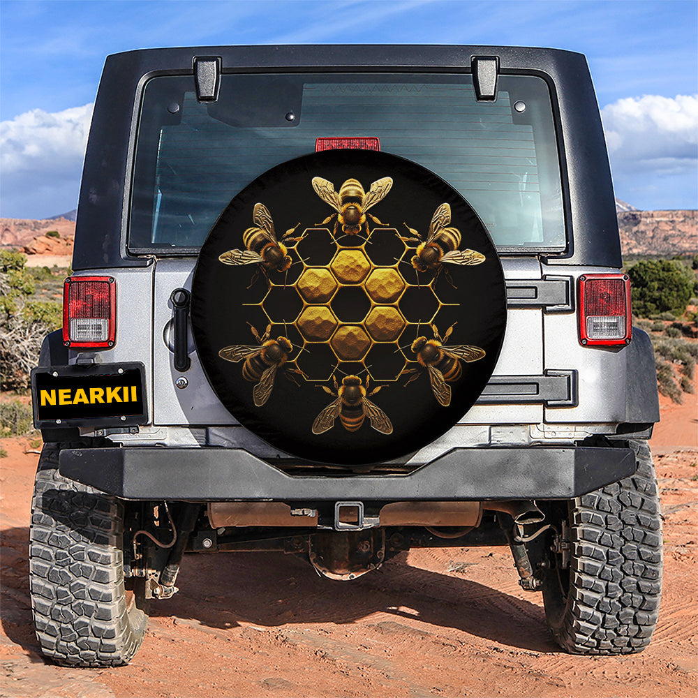 Bee Car Spare Tire Cover