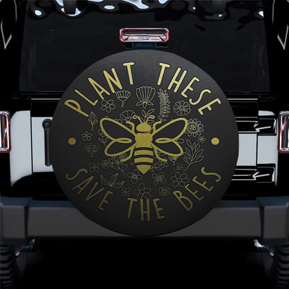 Bee Spare Tire Cover