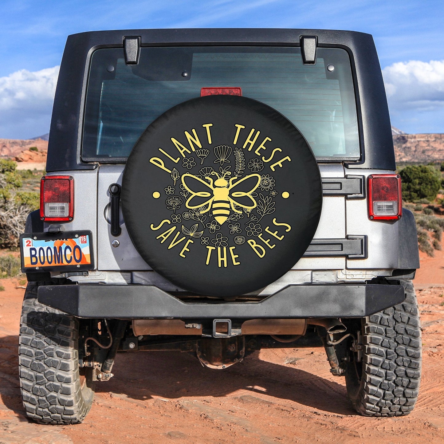 Bee Spare Tire Cover