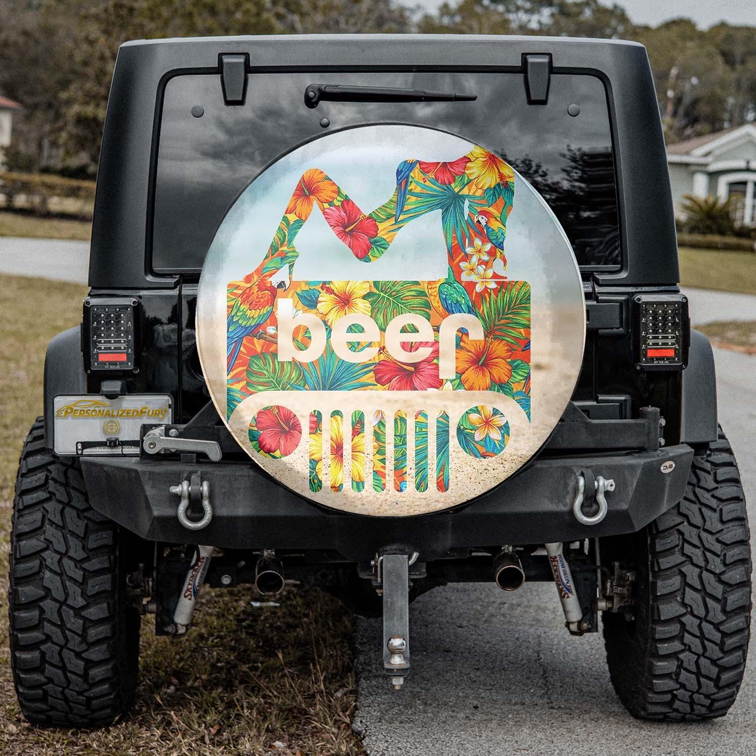 Jeep Beer Spare Tire Cover – Rubicon Trail Humor - PersonalizedFury