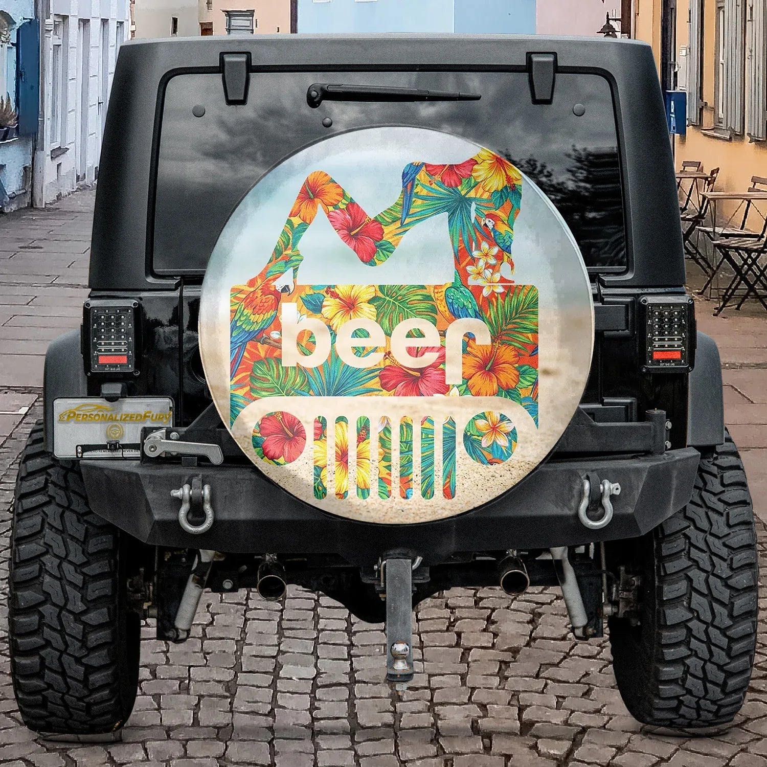 Jeep Beer Spare Tire Cover – Rubicon Trail Humor - PersonalizedFury