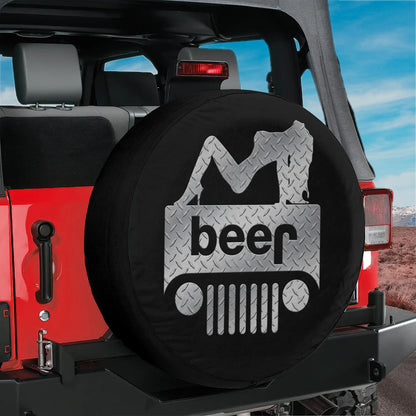 Beer Jeep Spare Tire Cover - Funny Sexy Girl Accessories - PersonalizedFury