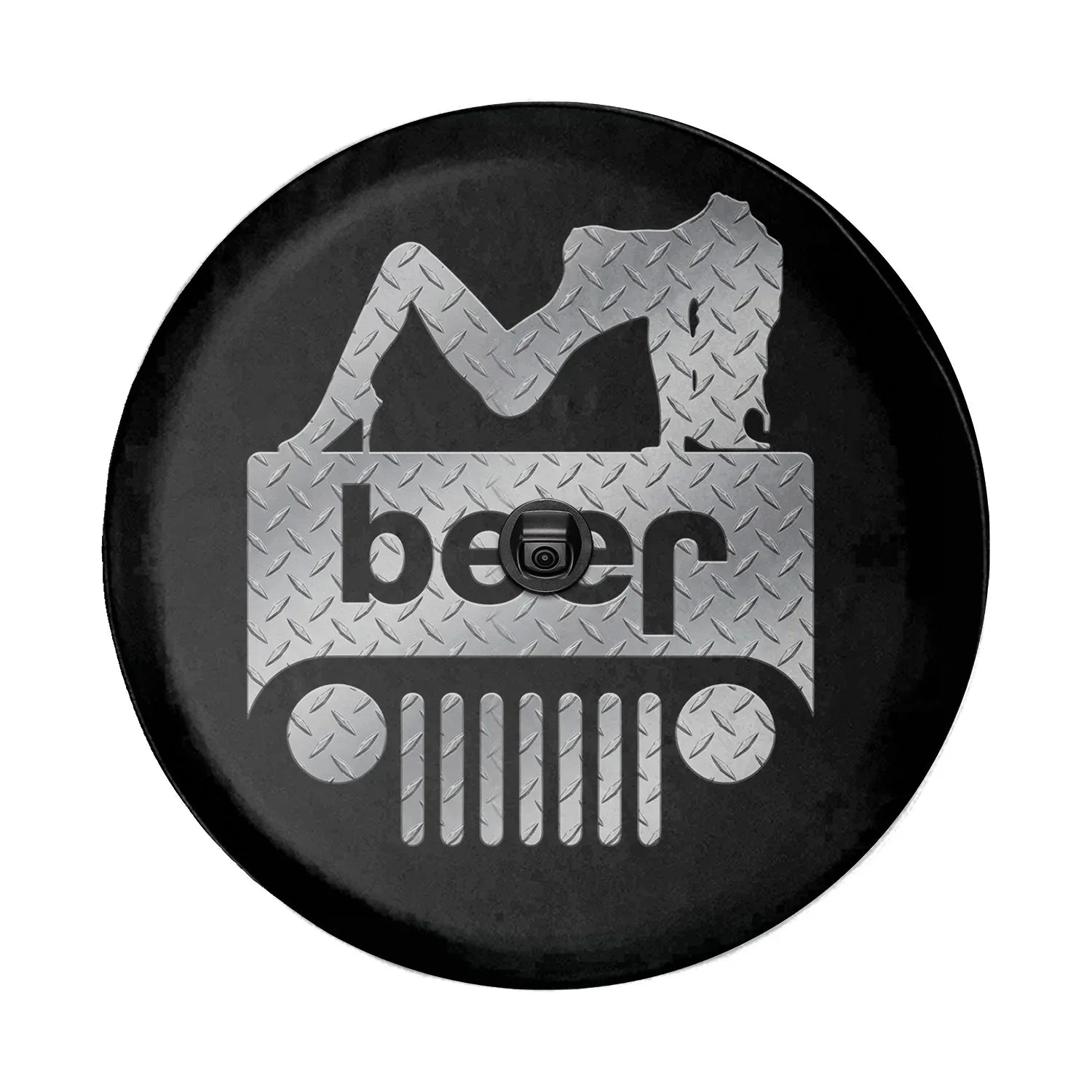 Beer Jeep Spare Tire Cover - Funny Sexy Girl Accessories - PersonalizedFury