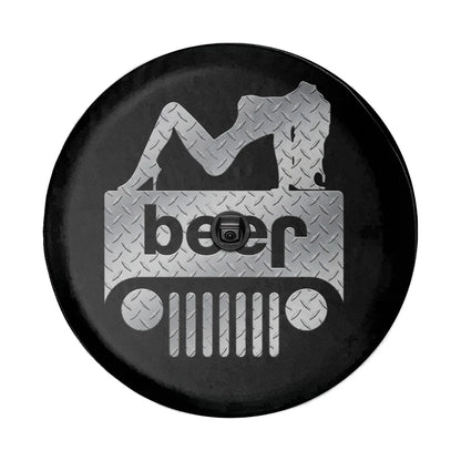 Beer Jeep Spare Tire Cover - Funny Sexy Girl Accessories - PersonalizedFury