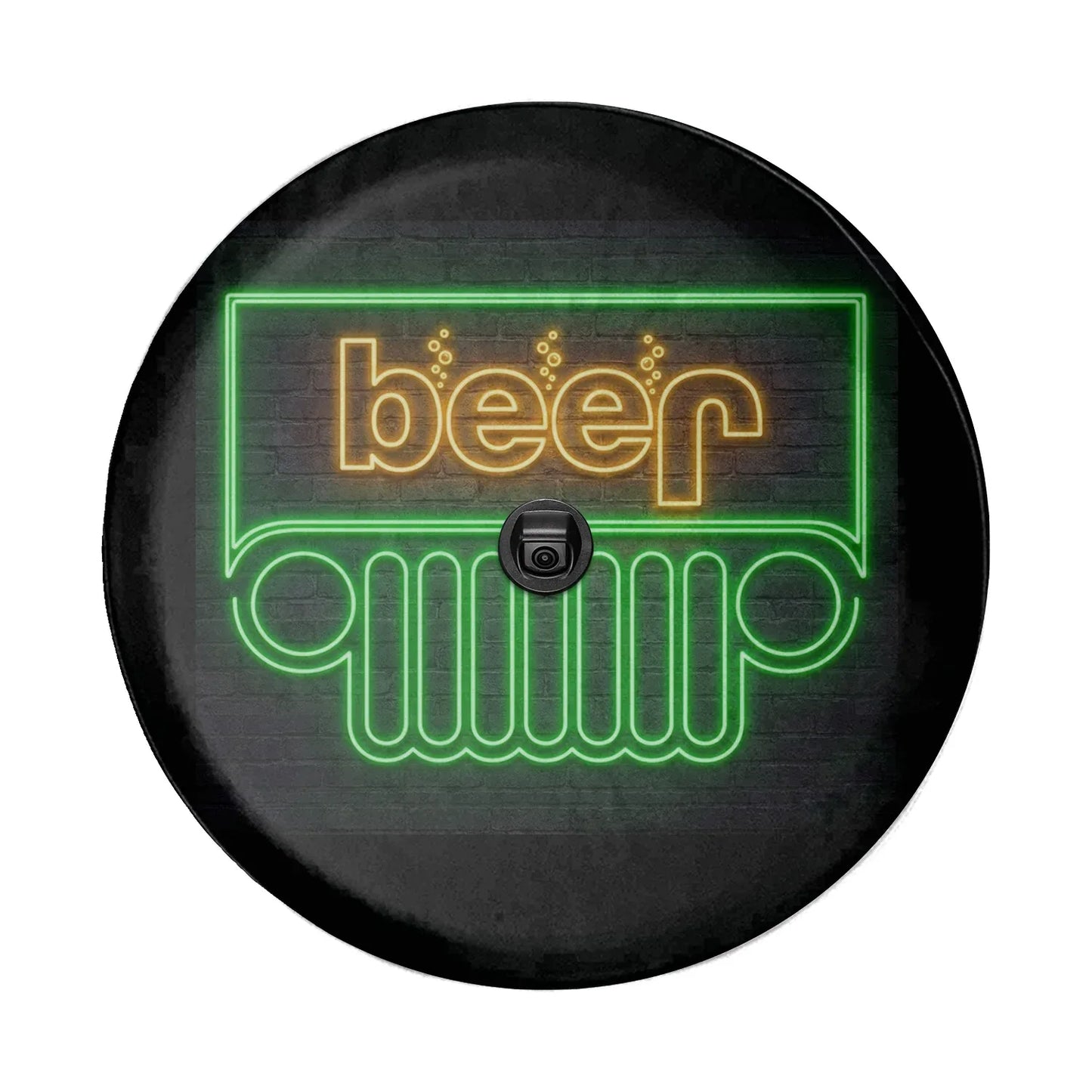 Beer Jeep Spare Tire Cover - Noen Light Style - PersonalizedFury