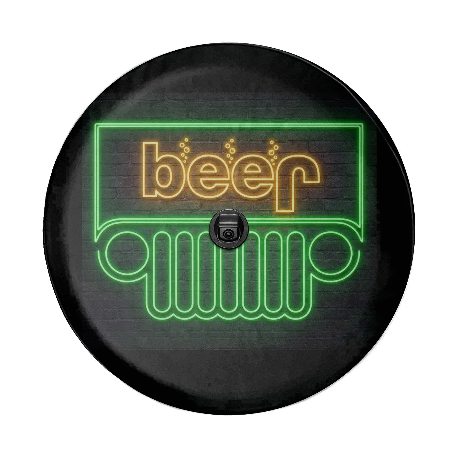 Beer Jeep Spare Tire Cover - Noen Light Style - PersonalizedFury