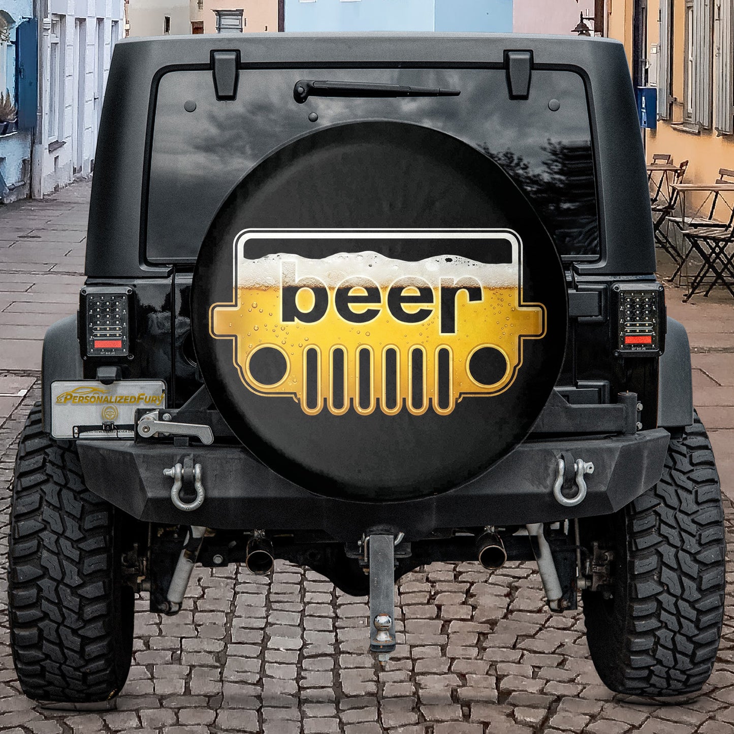 Jeep Beer Spare Tire Cover – Beer Lover Jeep Style
