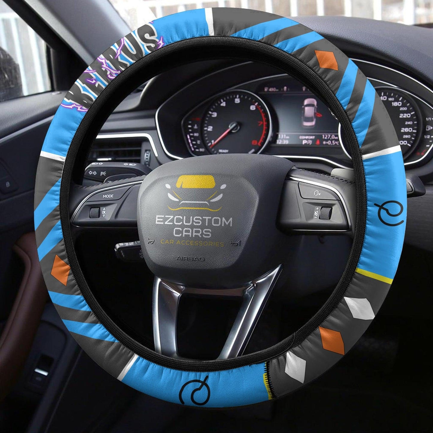 Beerus Anime Steering Wheel Cover Custom Dragon Ball Car Accessories