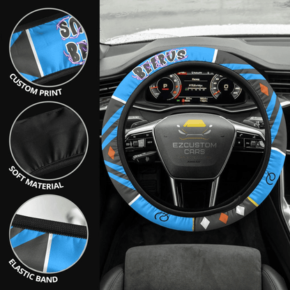 Beerus Anime Steering Wheel Cover Custom Dragon Ball Car Accessories