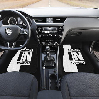 Believe In Your Self Car Floor Mats Custom Motivate Car Accessories