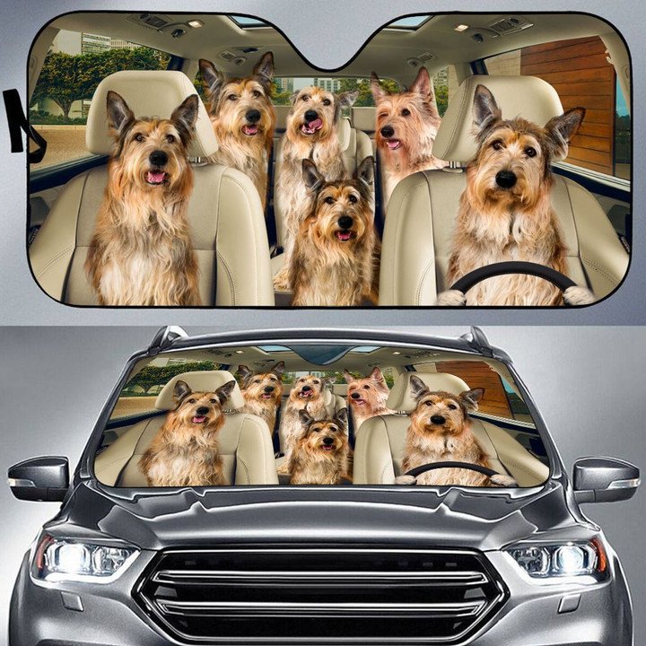 Berger Picard Car All Over Printed 3D Sun Shade