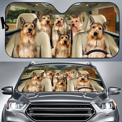 Berger Picard Car All Over Printed 3D Sun Shade