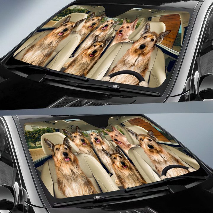 Berger Picard Car All Over Printed 3D Sun Shade