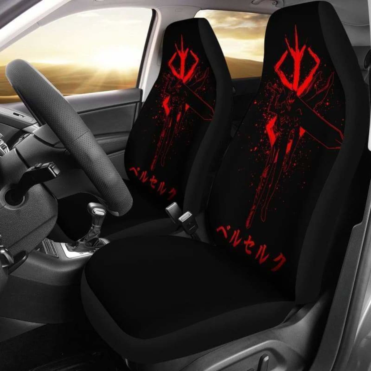 Berserk Car Seat Covers Universal Fit 051312