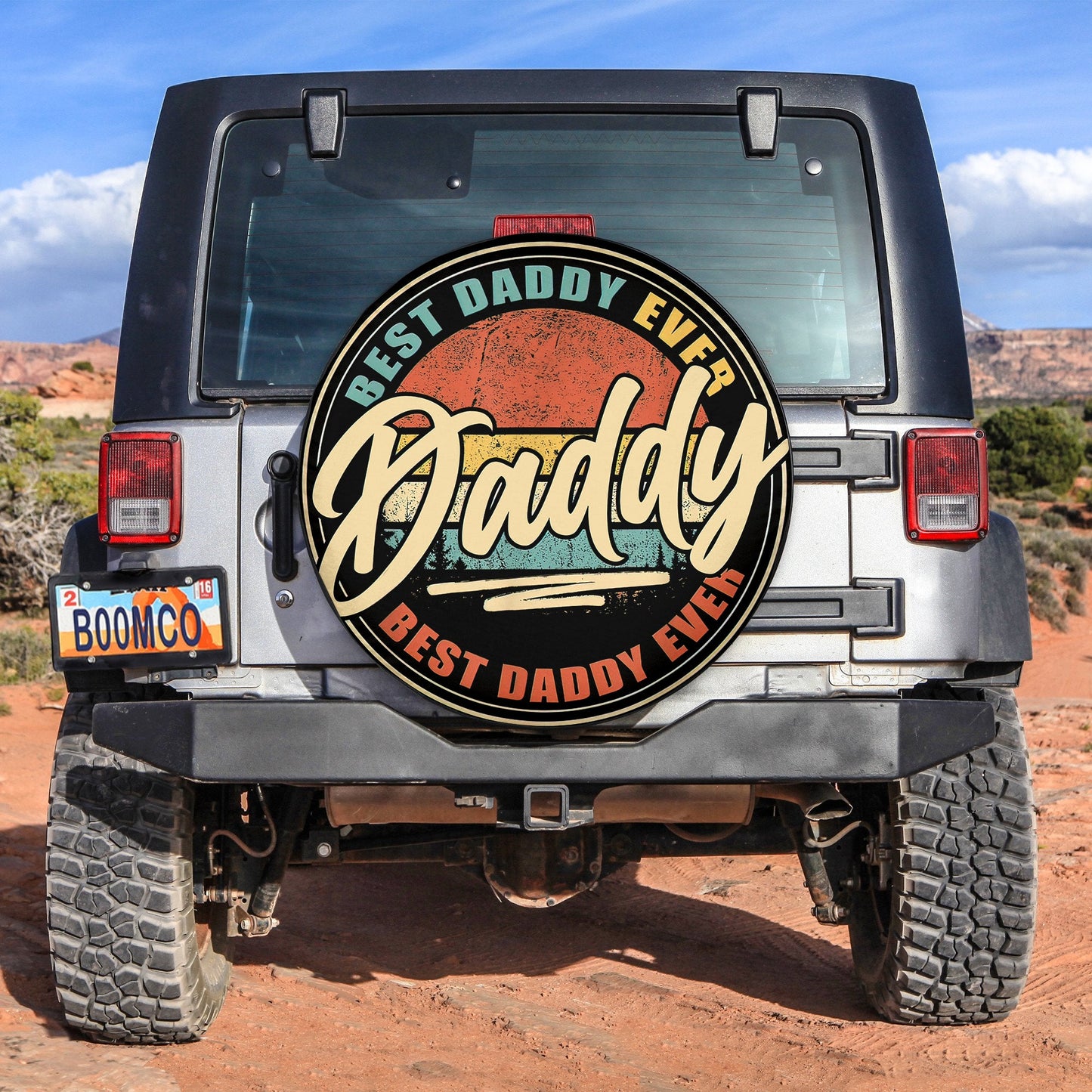 Best Daddy Ever Spare Tire Cover