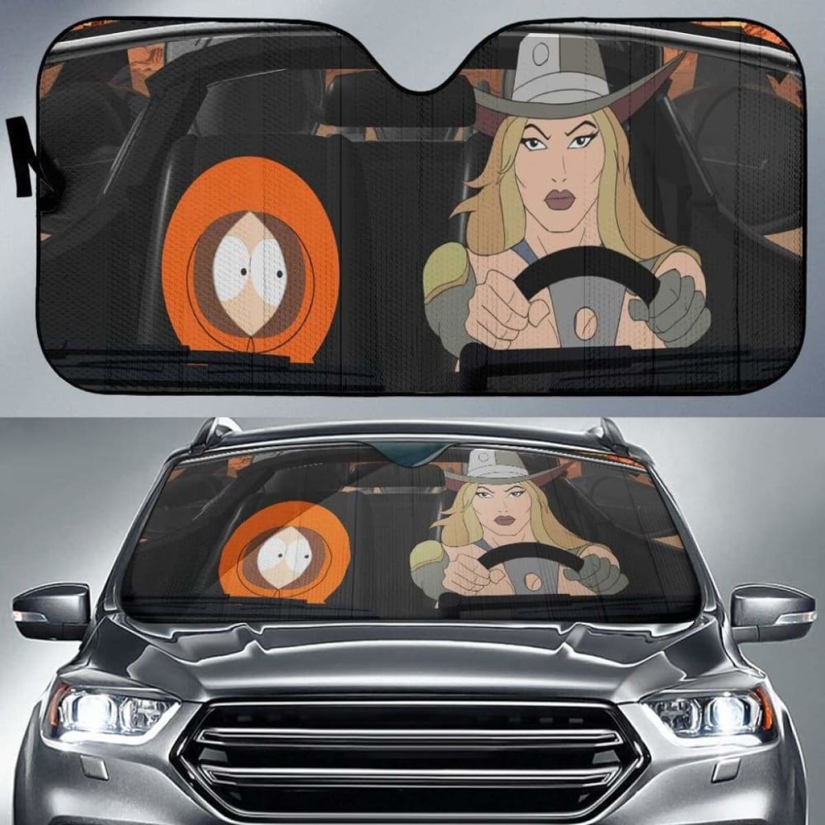 Best South Park Funny Car Sun Shades 918b Universal Fit