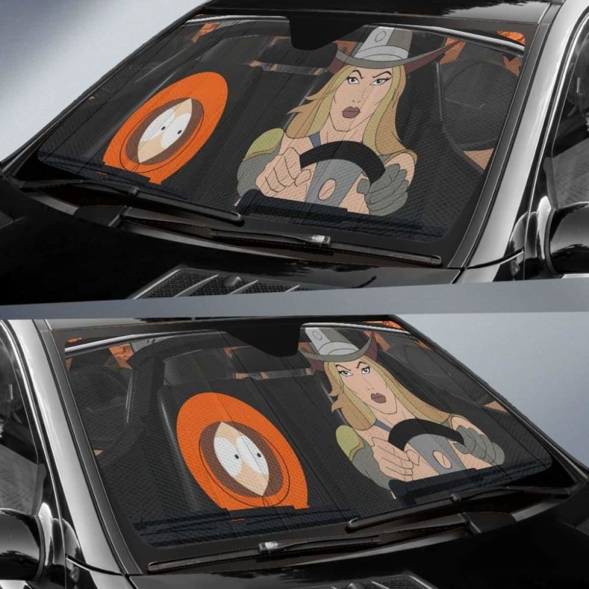 Best South Park Funny Car Sun Shades 918b Universal Fit