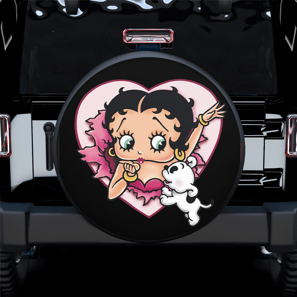 Betty Boop Puppy Car Spare Tire