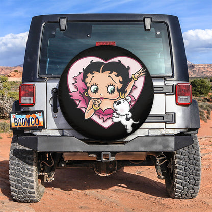 Betty Boop Puppy Car Spare Tire