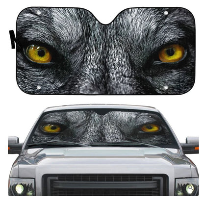 Big Bad Wolf Car Auto Sun Shades Windshield Accessories Decor Gift
