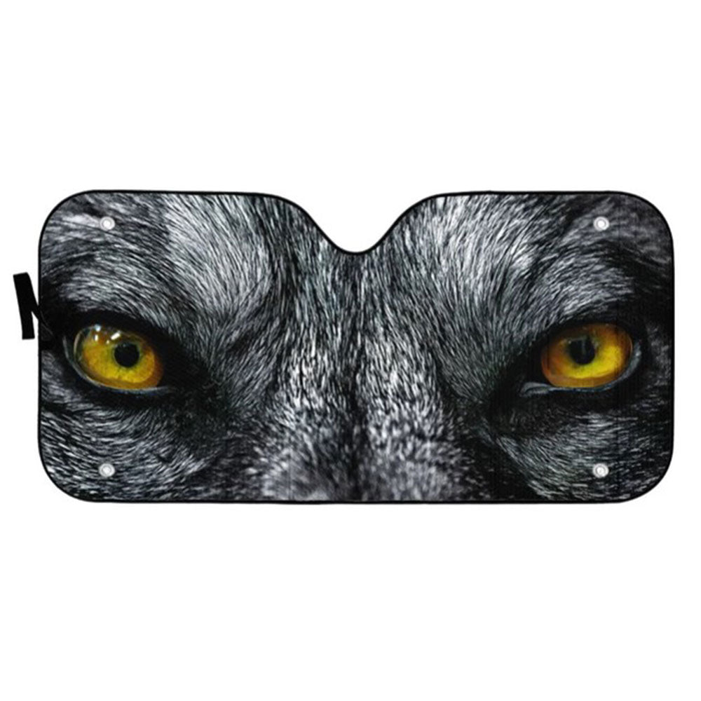 Big Bad Wolf Car Auto Sun Shades Windshield Accessories Decor Gift