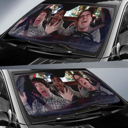Big Bang Theory Jingle Bells Car Sun Shade 918b Universal Fit