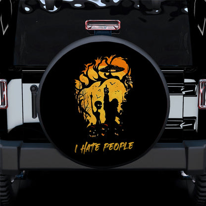 Bigfoot Alien Funny Car Spare Tire Cover