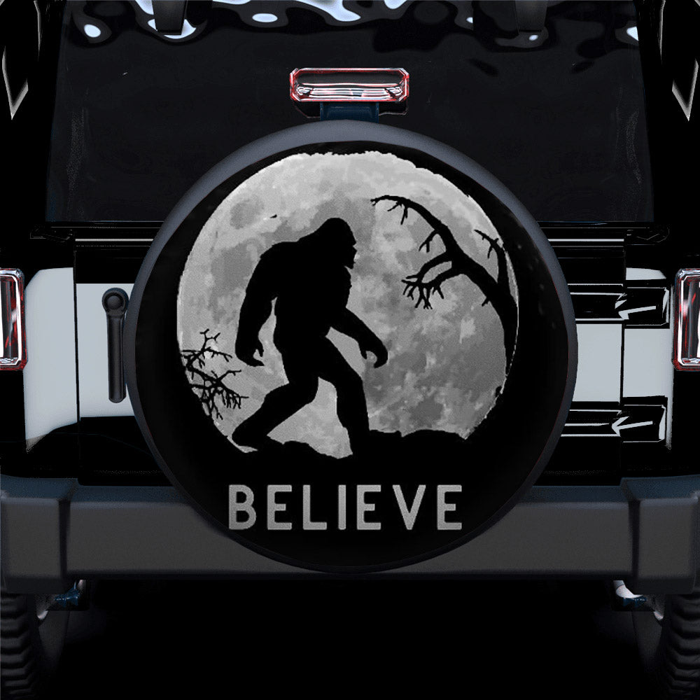 Bigfoot Moon Car Spare Tire Cover