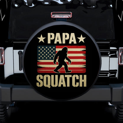 Bigfoot Papa Squatch Jeep Car Spare Tire Cover