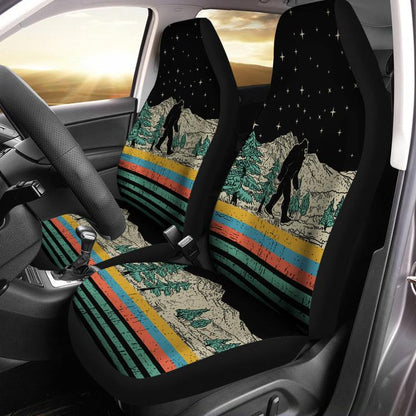 Bigfoot Sasquatch Believe Hide And Seek World Champion Camping Seat Cover