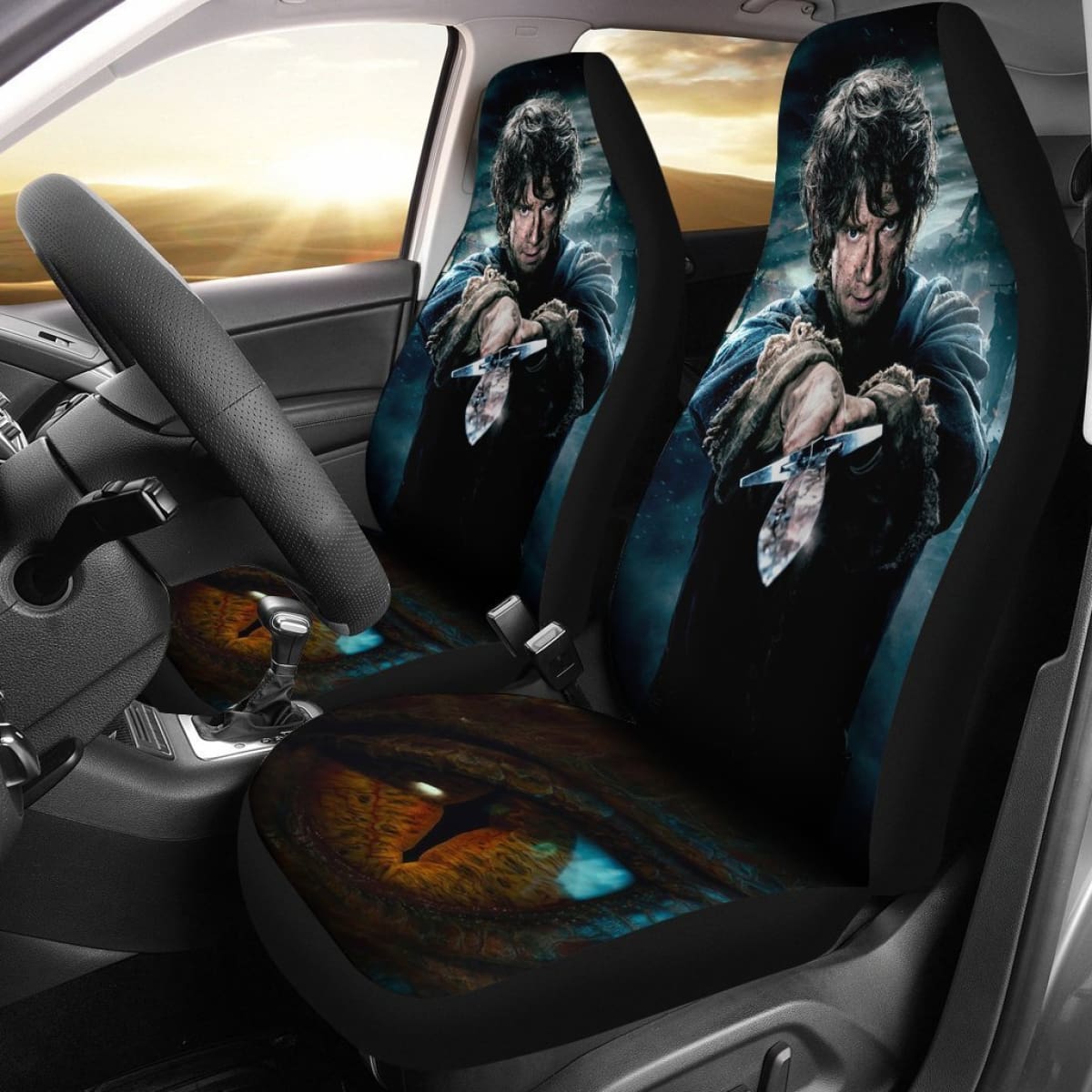 Bilbo Baggins The Hobbit Car Seat Covers Nh07 Universal Fit 225721