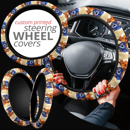Bird Car Steering Wheel Cover