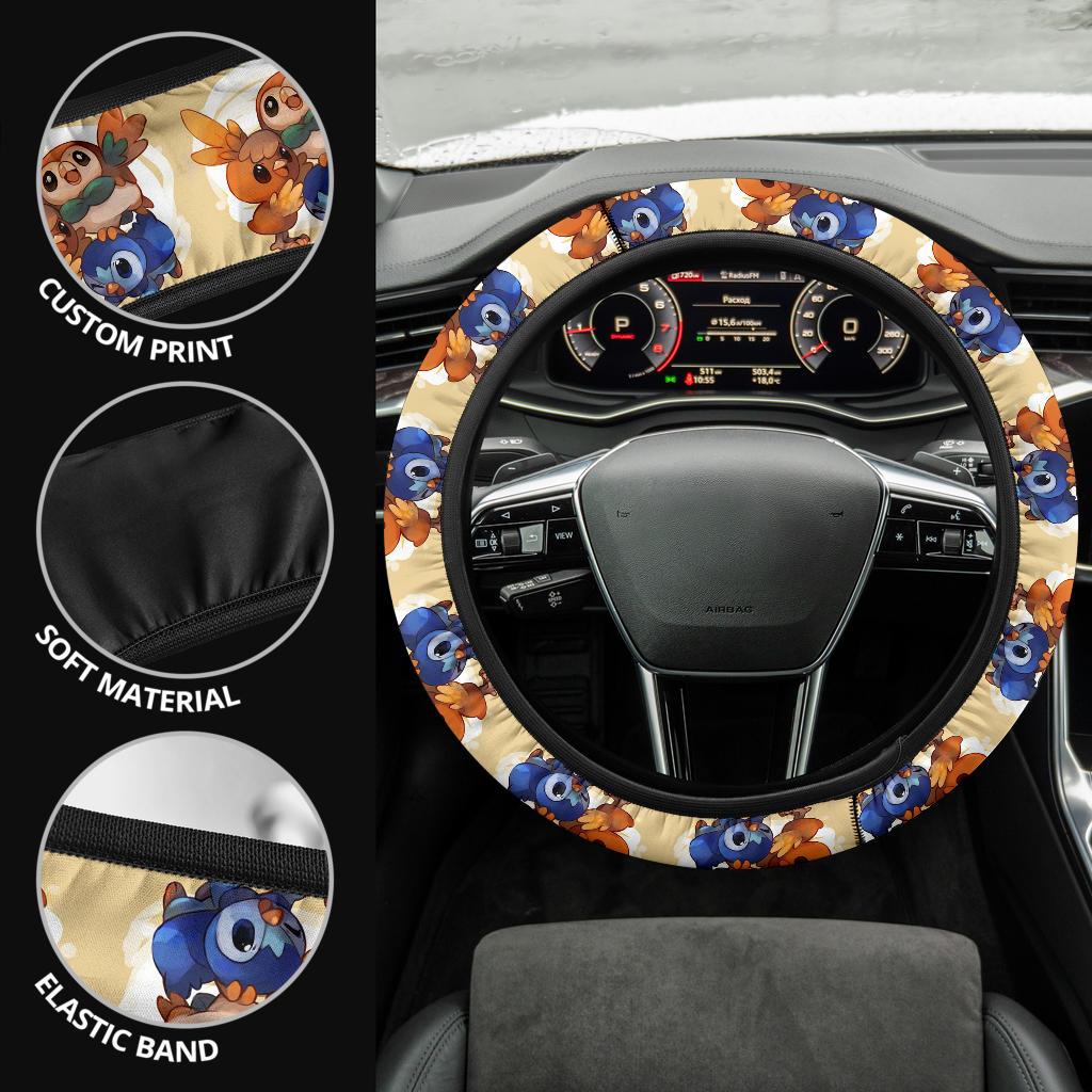 Bird Car Steering Wheel Cover
