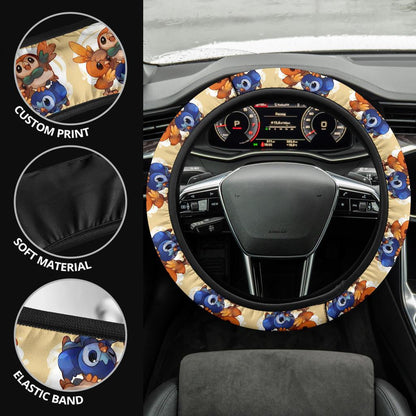 Bird Car Steering Wheel Cover