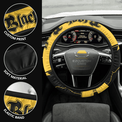 Black Clover Black Bull Anime Steering Wheel Cover