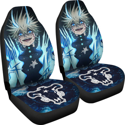 Black Clover Car Seat Covers Luck Voltia Black Clover Car Accessories Fan Gift Ci122001