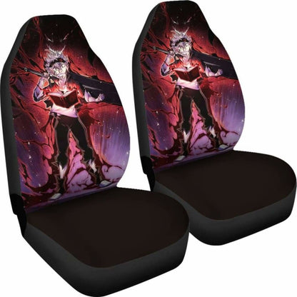 Black Clover Yuno Demon Seat Covers 101719 Universal Fit