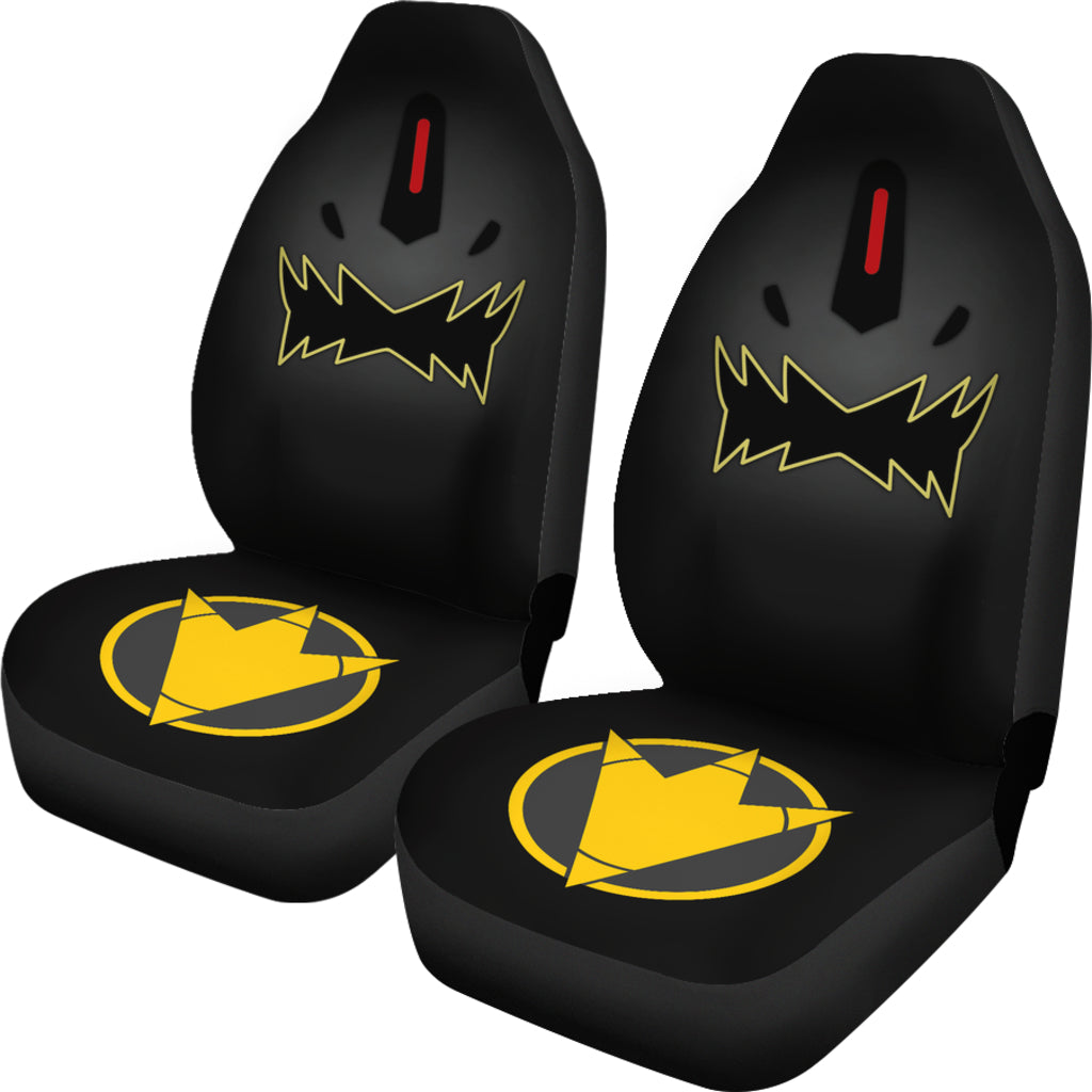 Black Dino Thunder Power Rangers Car Seat Covers