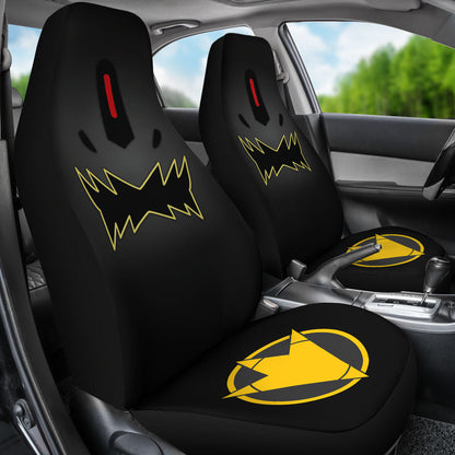 Black Dino Thunder Power Rangers Car Seat Covers
