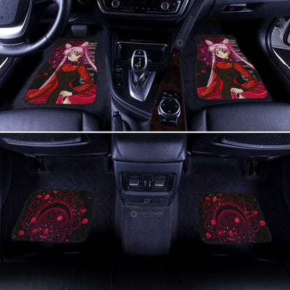 Black Lady Sailor Moon Car Floor Mats Custom Anime Car Accessories