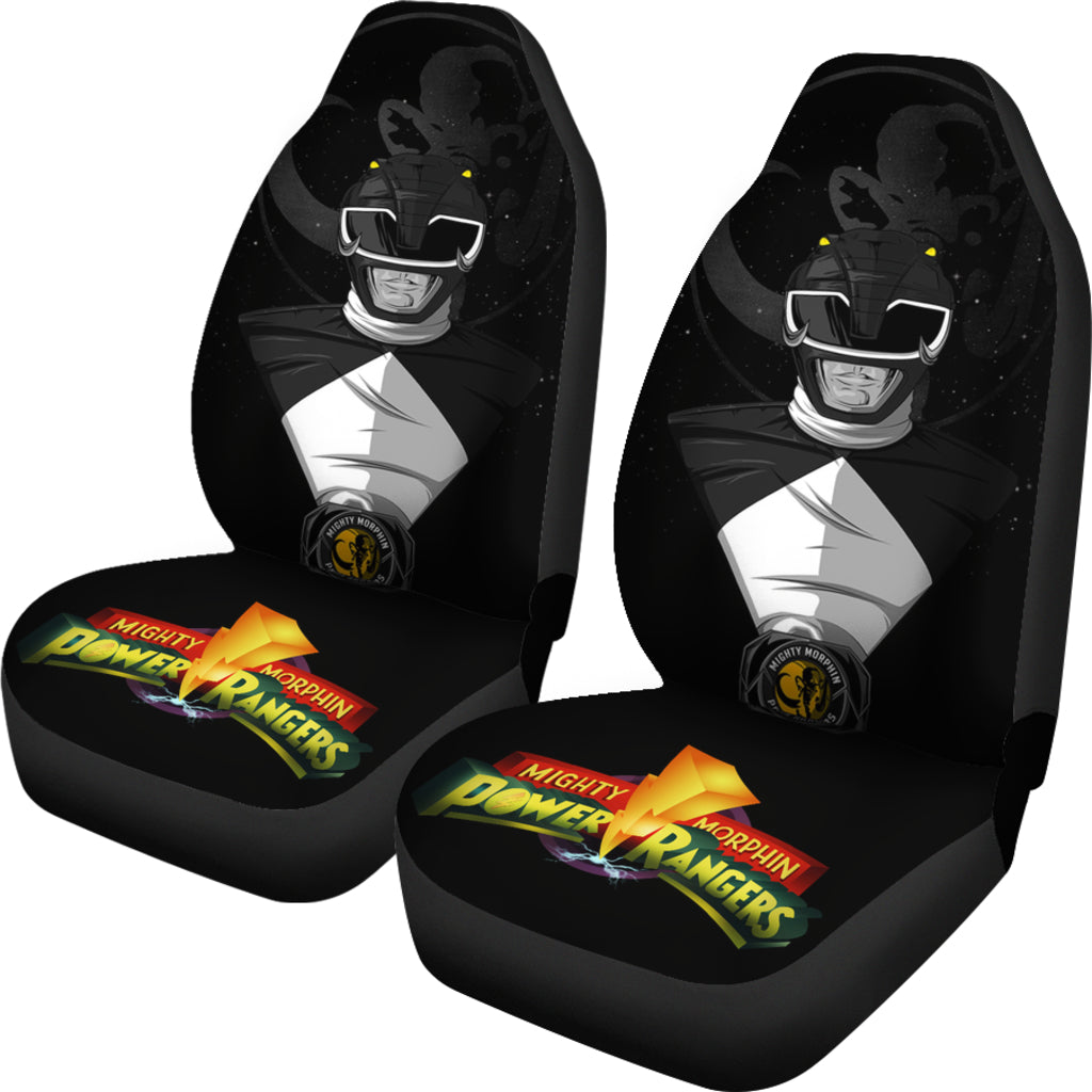 Black New Mighty Morphin Power Rangers Car Seat Covers