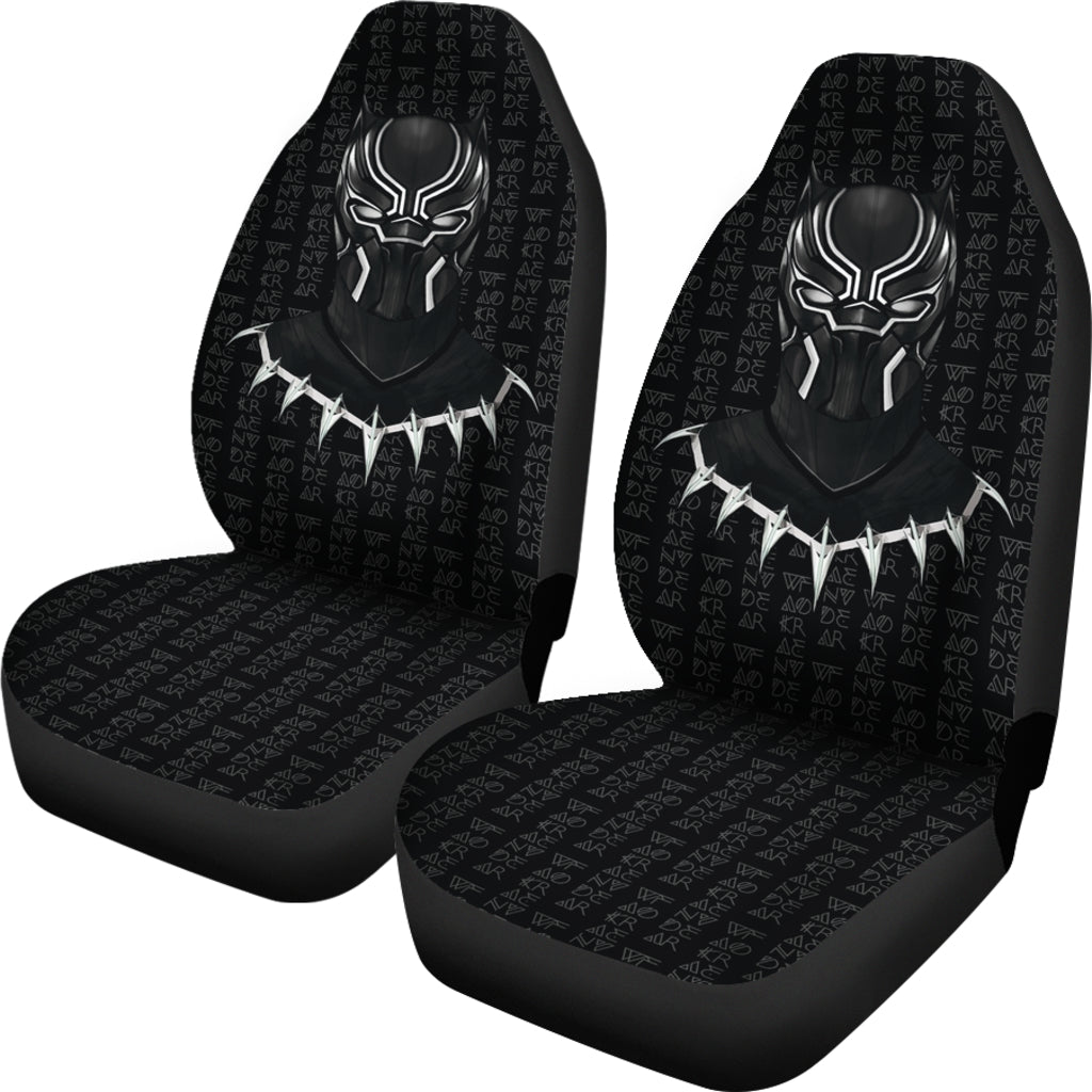 Black Panther Car Seat Covers Car Accessories Ci221103-05