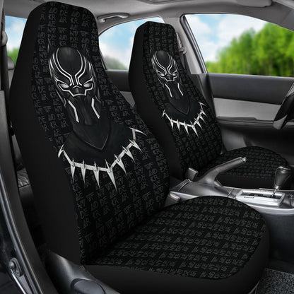 Black Panther Car Seat Covers Car Accessories Ci221103-05