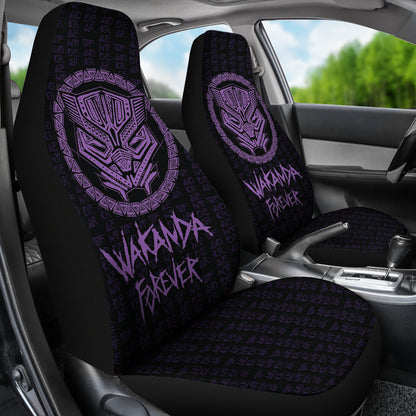 Black Panther Car Seat Covers Car Accessories Ci221103-07