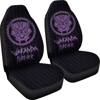 Black Panther Car Seat Covers Car Accessories Ci221103-07