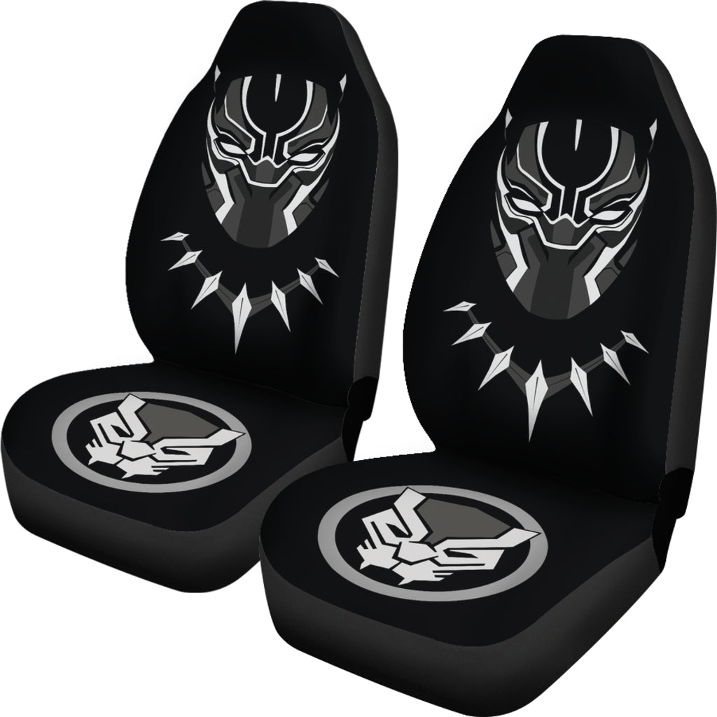 Black Panther Car Seat Covers Car Accessories Ci221103-06