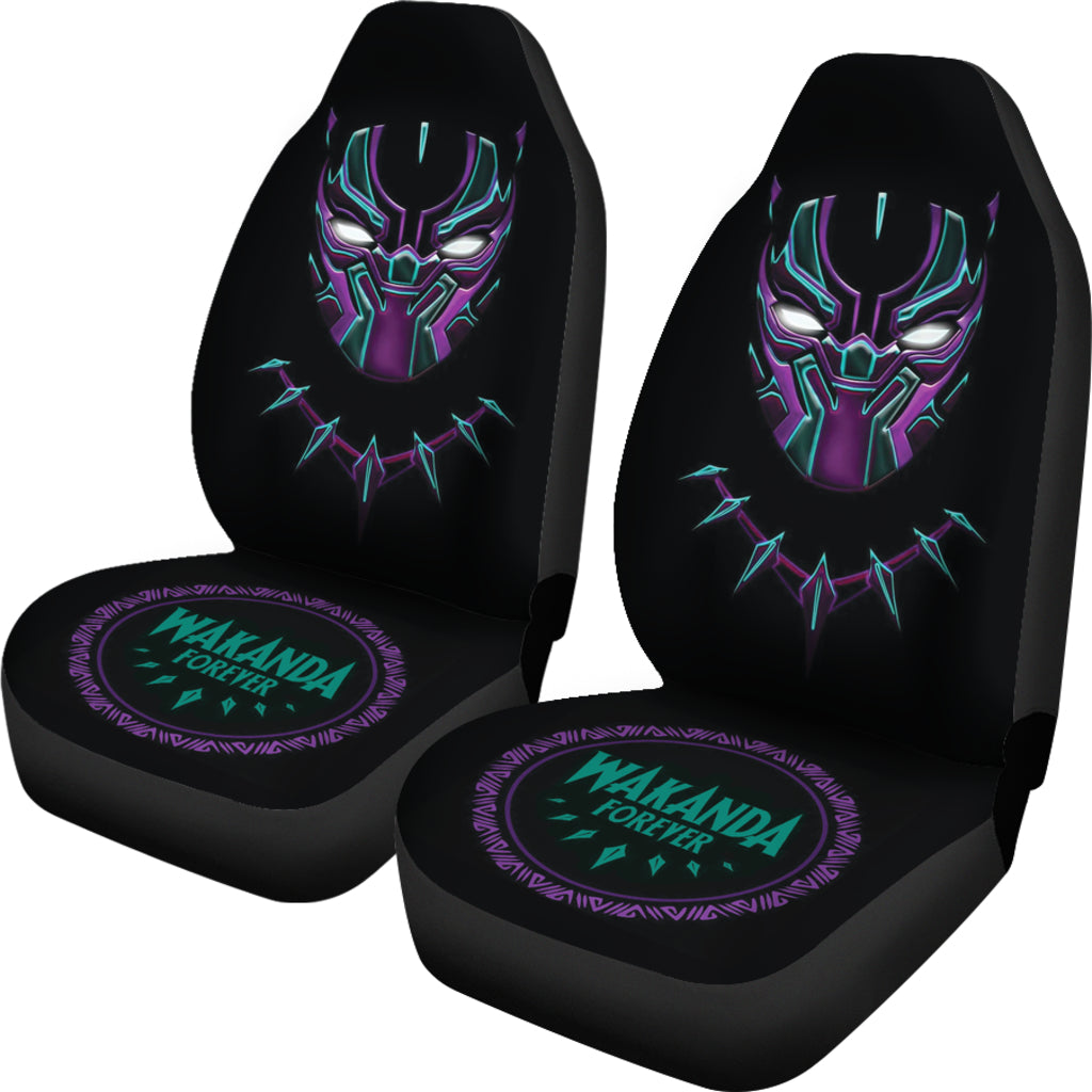 Black Panther Car Seat Covers Car Accessories Ci221103-04